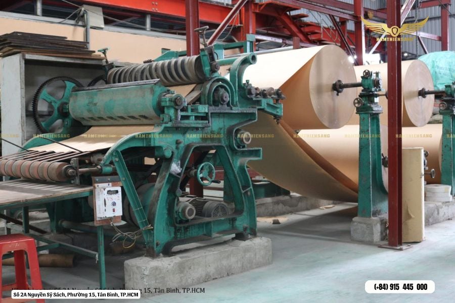 Sản xuất giấy kraft